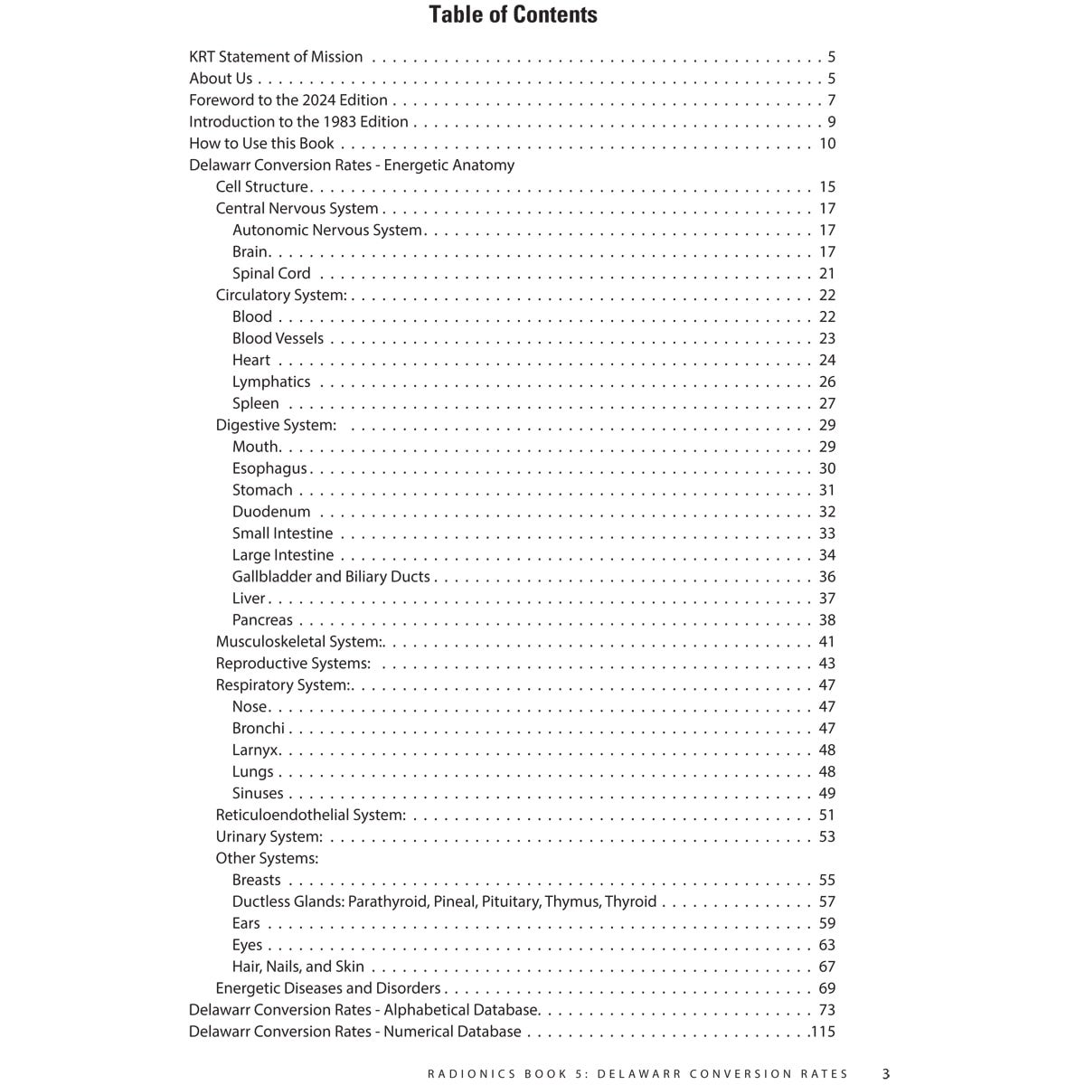 media: KRT Radionics Book 5: Delawarr Conversion Rates | Kelly Research ...