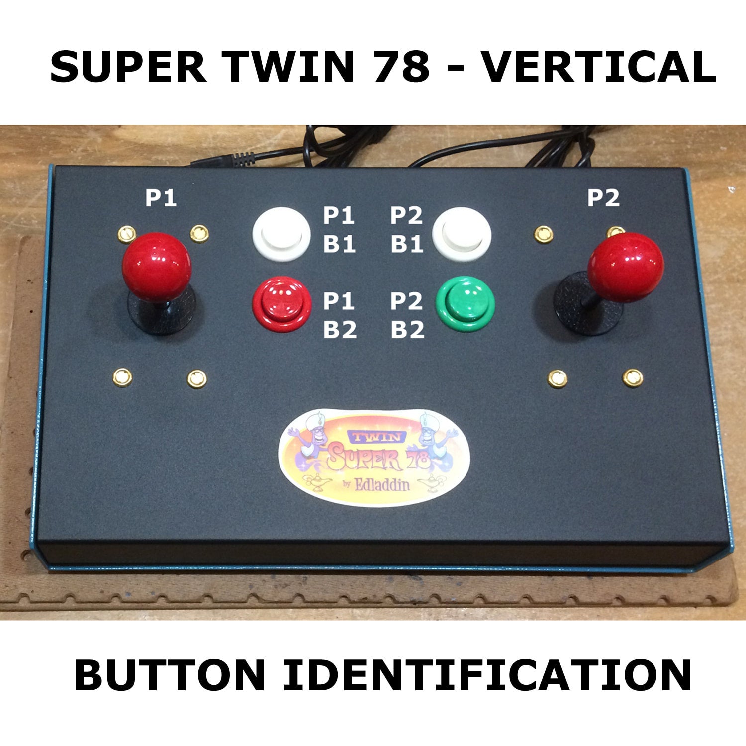 Edladdin Super Twin 78 Arcade Controller